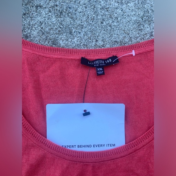 Lafayette 148 silk and cashmere cami top, size XXL - Picture 2 of 5